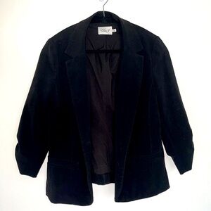 Eliza J 3/4 sleeve Black blazer